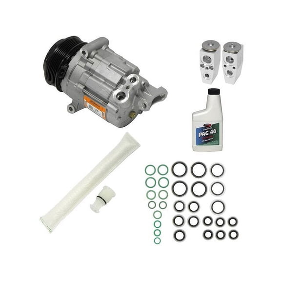 A/C Compressor Kit - Compatible with 2012 - 2015 Chevy Camaro 3.6L V6 LFX VIN 3 DI Naturally Aspirated DOHC 2013 2014