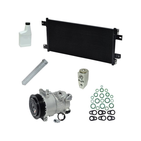 A/C Compressor Kit - Compatible with 2012 Dodge Caliber 2.0L 4-Cylinder ECN VIN a