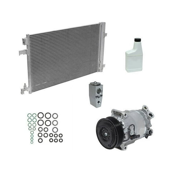 A/C Compressor Kit - Compatible with 2013 - 2014 Chevy Malibu Eco