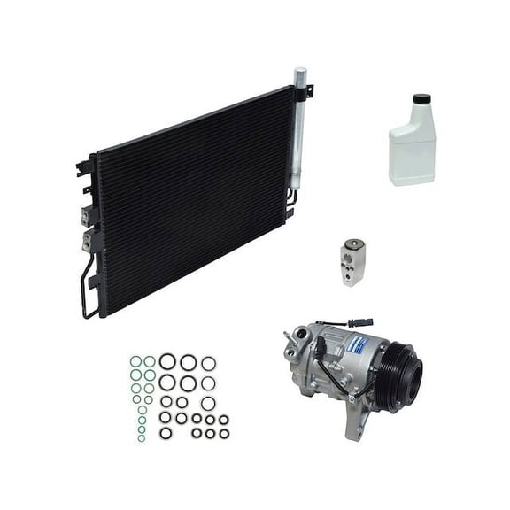 A/C Compressor Kit - Compatible with 2013 - 2015 Chevy Equinox 3.6L V6 LFX VIN 3 2014