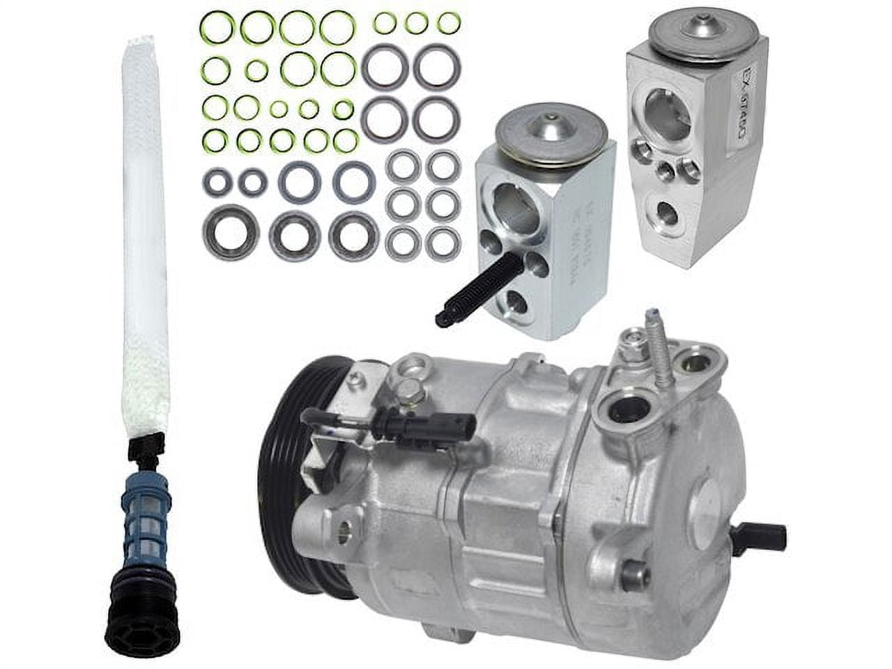 V8 Compressor A/C Compressor Kit - Compatible with 2015 Cadillac Escalade 6.2L V8 ...