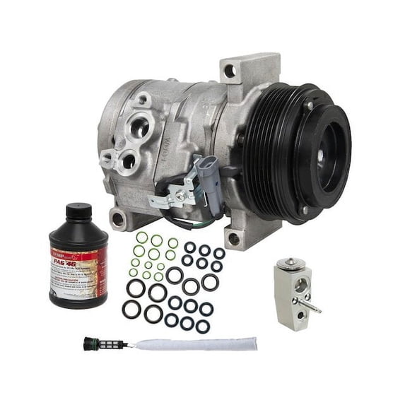 A/C Compressor Kit - Compatible with 2015 Chevy Silverado 2500 HD 6.6L V8