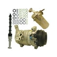 thumbnail image 1 of A/C Compressor Kit - with Compressor, Accumulator / Drier, Front Expansion Valve, and O-ring Seal Kit - Compatible with 2000 - 2006 Chevy Tahoe 4.8L 5.3L V8 without Rear AC 2001 2002 2003 2004, 1 of 2