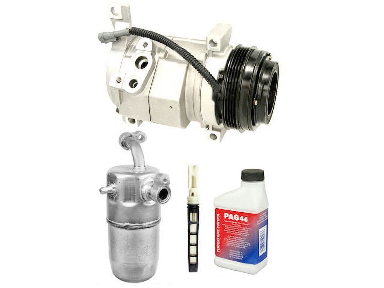 A/C Compressor Kit - with Compressor, Accumulator, Orifice Tube, , and ...