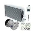 thumbnail image 1 of A/C Compressor Kit with Condenser - Compatible with 1996 - 1999 Chevy K1500 (without Rear AC) 1997 1998, 1 of 2