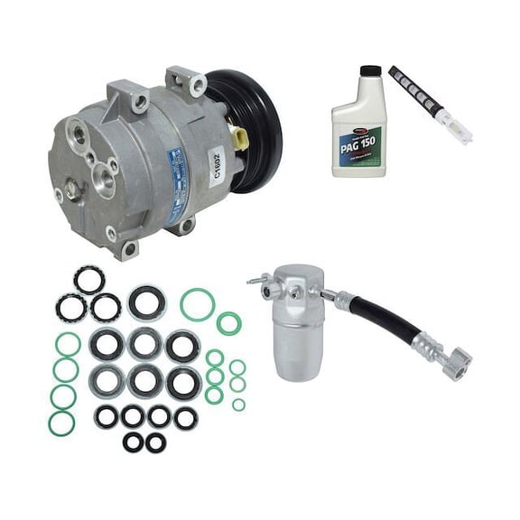 A/C Compressor Kit - with Fixed Orifice - Compatible with 1998 - 2002 Pontiac Firebird 5.7L V8 VIN G 1999 2000 2001