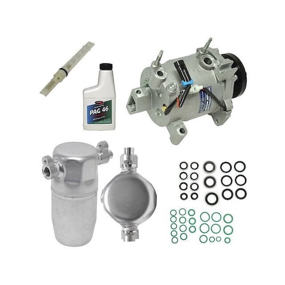 A/C Compressor Kit - with Fixed Orifice - Compatible with 2000 - 2005 Cadillac DeVille 2001 2002 2003 2004