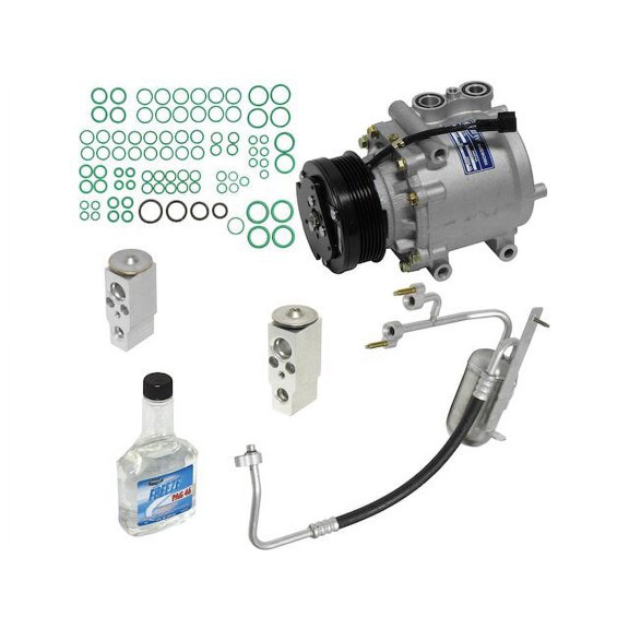 A/C Compressor Kit - with Scroll Compressor - Compatible with 2005 - 2006 Ford Expedition (with Rear AC)