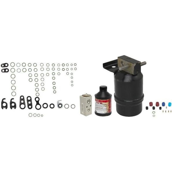 A/C Compressor Replacement Service Kit - Compatible with 1981 - 1985, 1990 - 1992 Dodge D250 1982 1983 1984 1991
