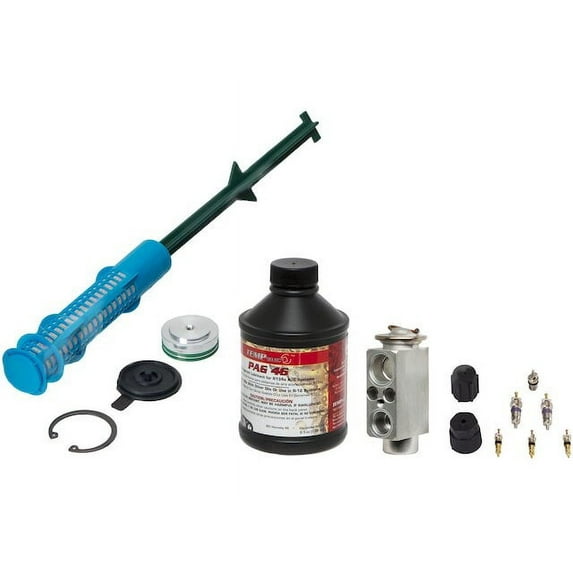 A/C Compressor Replacement Service Kit - Compatible with 2006 - 2007 BMW 530xi 3.0L 6-Cylinder
