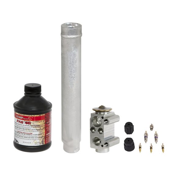 A/C Compressor Replacement Service Kit - Compatible with 2013 - 2016 BMW 328i xDrive 2.0L 4-Cylinder 2014 2015