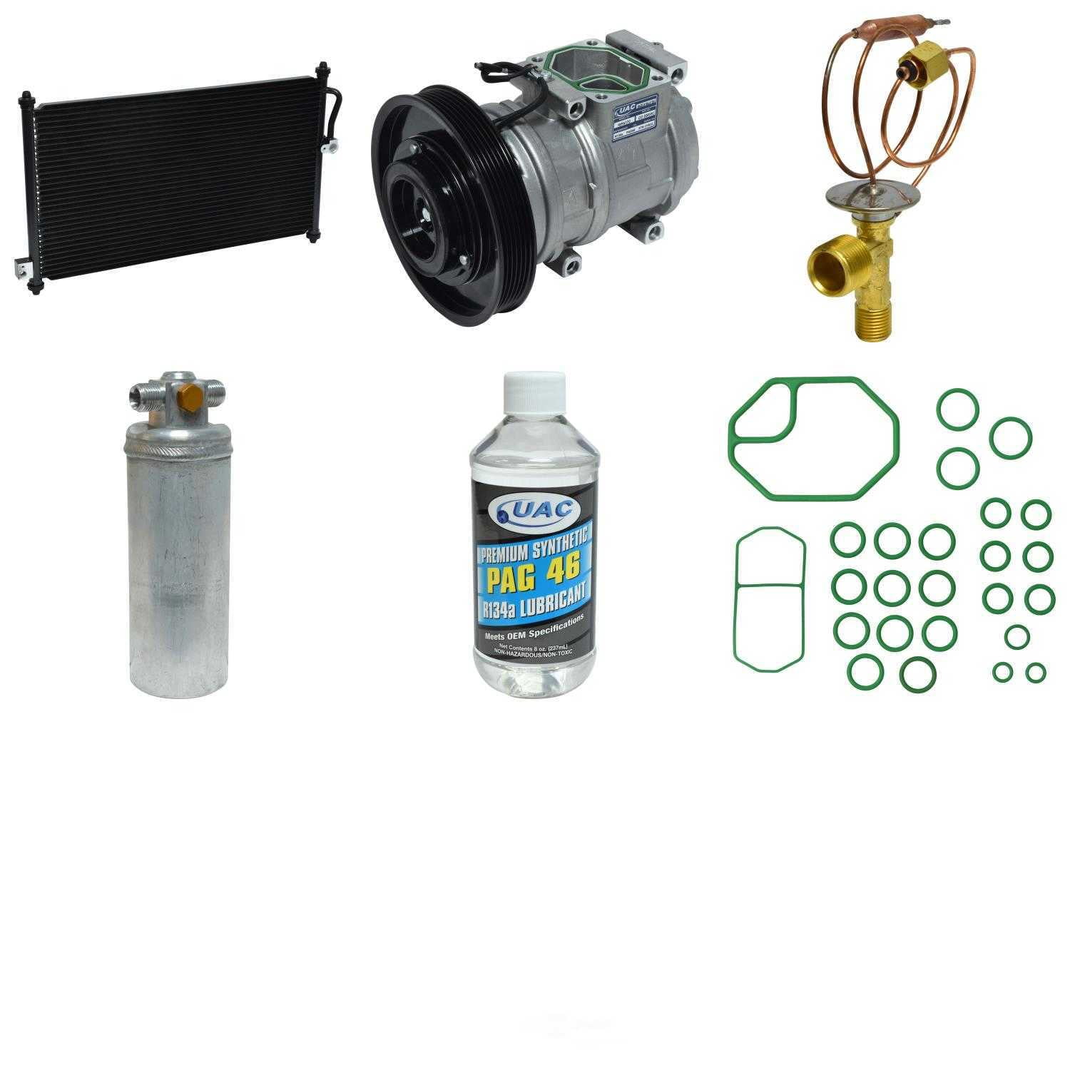 A/C Compressor and Component Kit -- Compressor-Condenser Replacement Kit Fits select: 1994 HONDA ACCORD, 1996 HONDA ACCORD LX/EX