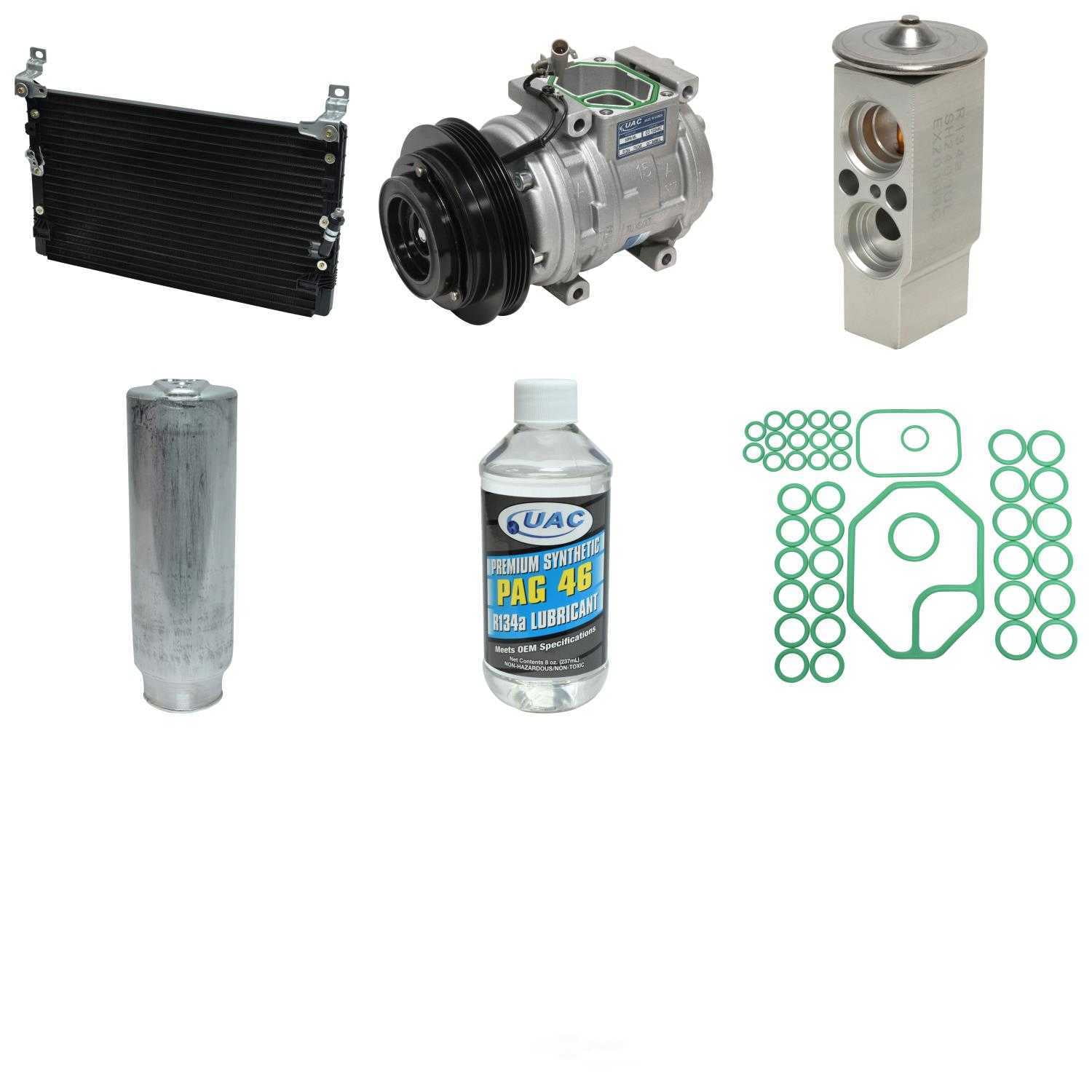 A/C Compressor and Component Kit -- Compressor-Condenser Replacement Kit Fits select: 1995-1997 TOYOTA TACOMA XTRACAB SR5