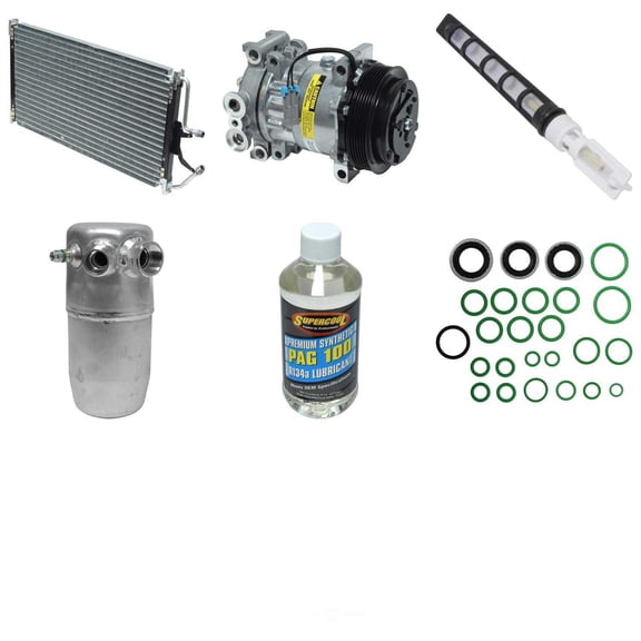 A/C Compressor and Component Kit -- Compressor-Condenser Replacement Kit Fits select: 1996-2000 CHEVROLET GMT-400, 1998-2000 GMC SIERRA