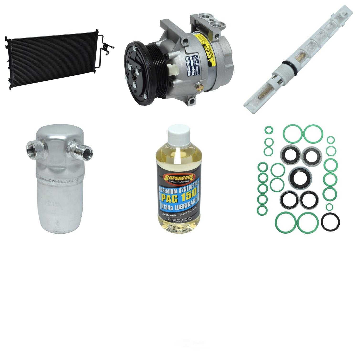 A/C Compressor and Component Kit -- Compressor-Condenser Replacement Kit Fits select: 1996 PONTIAC GRAND PRIX SE