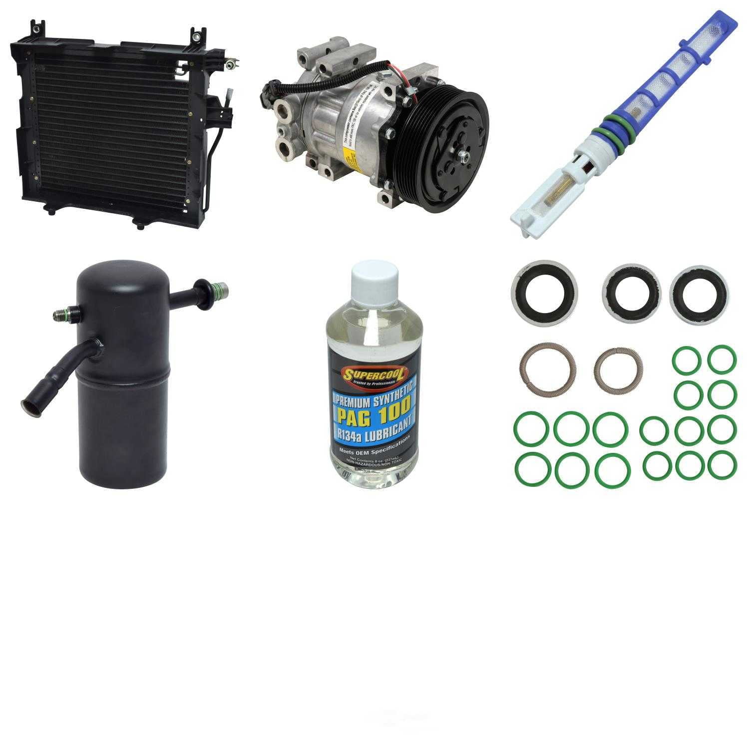 A/C Compressor and Component Kit -- Compressor-Condenser Replacement Kit Fits select: 1997 ,1998-1999 DODGE DAKOTA