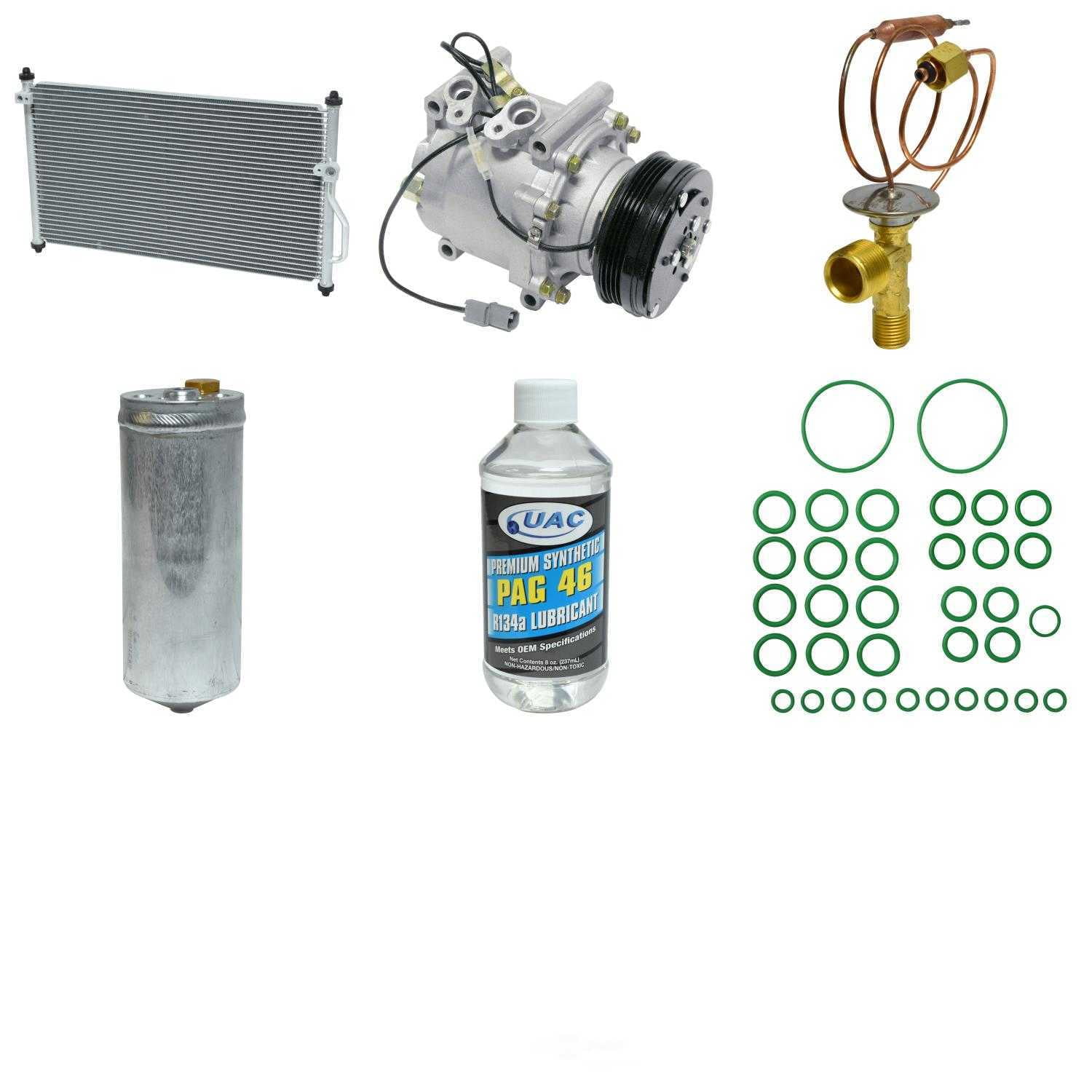 A/C Compressor and Component Kit -- Compressor-Condenser Replacement Kit Fits select: 1997-2001 HONDA CR-V