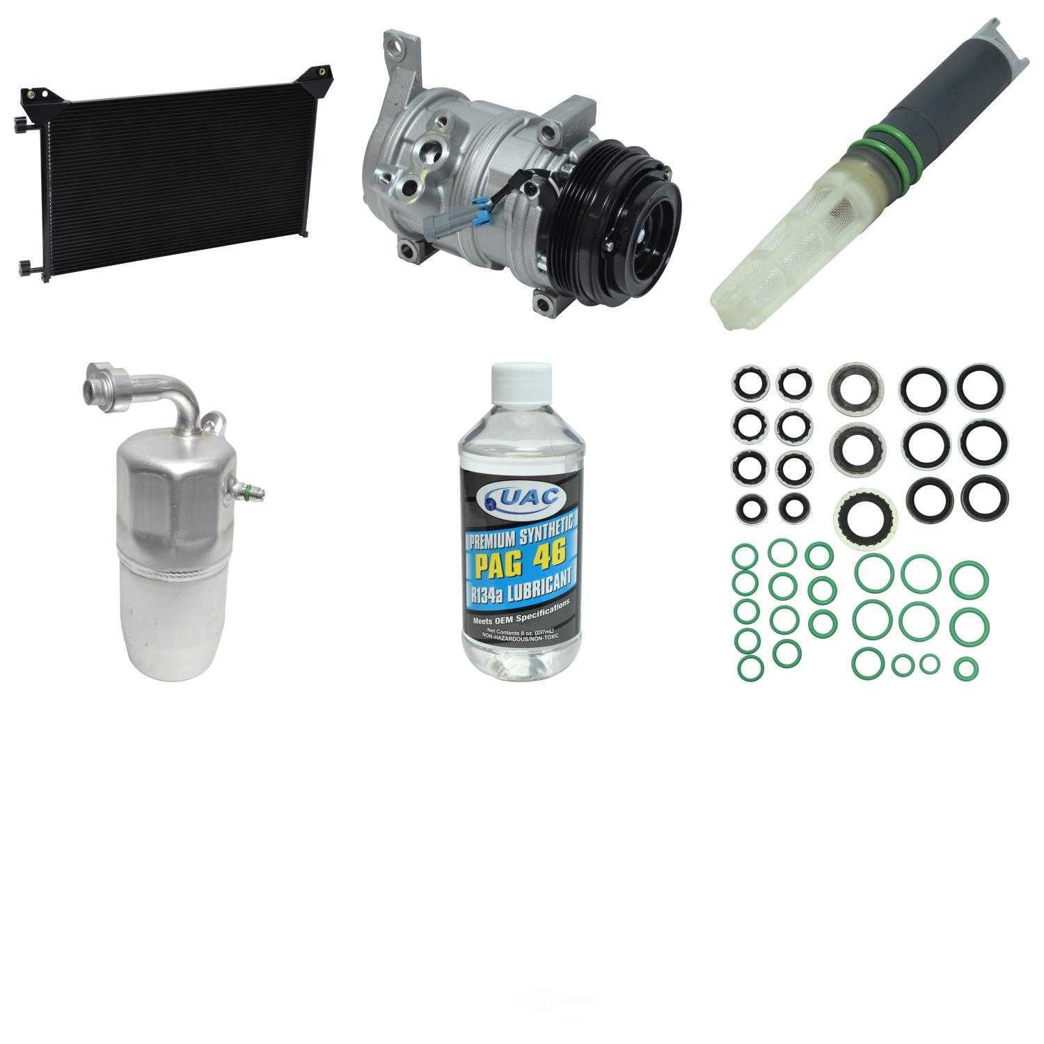 A/C Compressor and Component Kit -- Compressor-Condenser Replacement Kit Fits select: 2000-2001 CHEVROLET SILVERADO, 2001-2006 CHEVROLET TAHOE