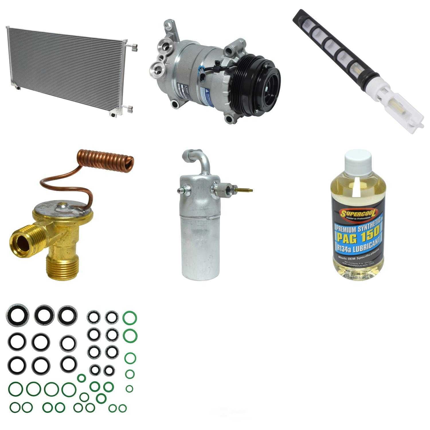 A/C Compressor and Component Kit -- Compressor-Condenser Replacement Kit Fits select: 2000-2002 CHEVROLET SUBURBAN, 2000 GMC YUKON