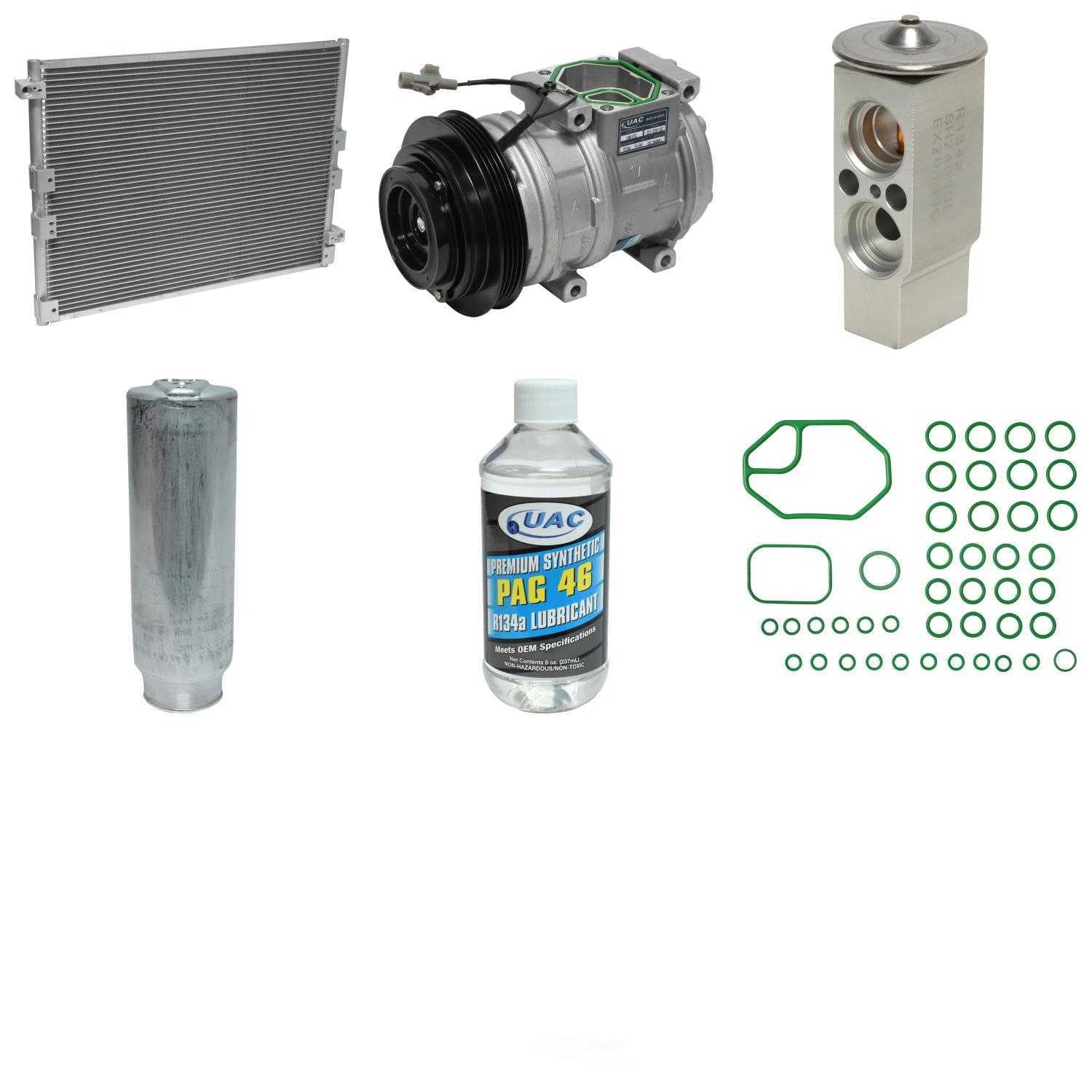 A/C Compressor and Component Kit -- Compressor-Condenser Replacement Kit Fits select: 2001-2002 TOYOTA 4RUNNER, 1996-2000 TOYOTA 4RUNNER SR5