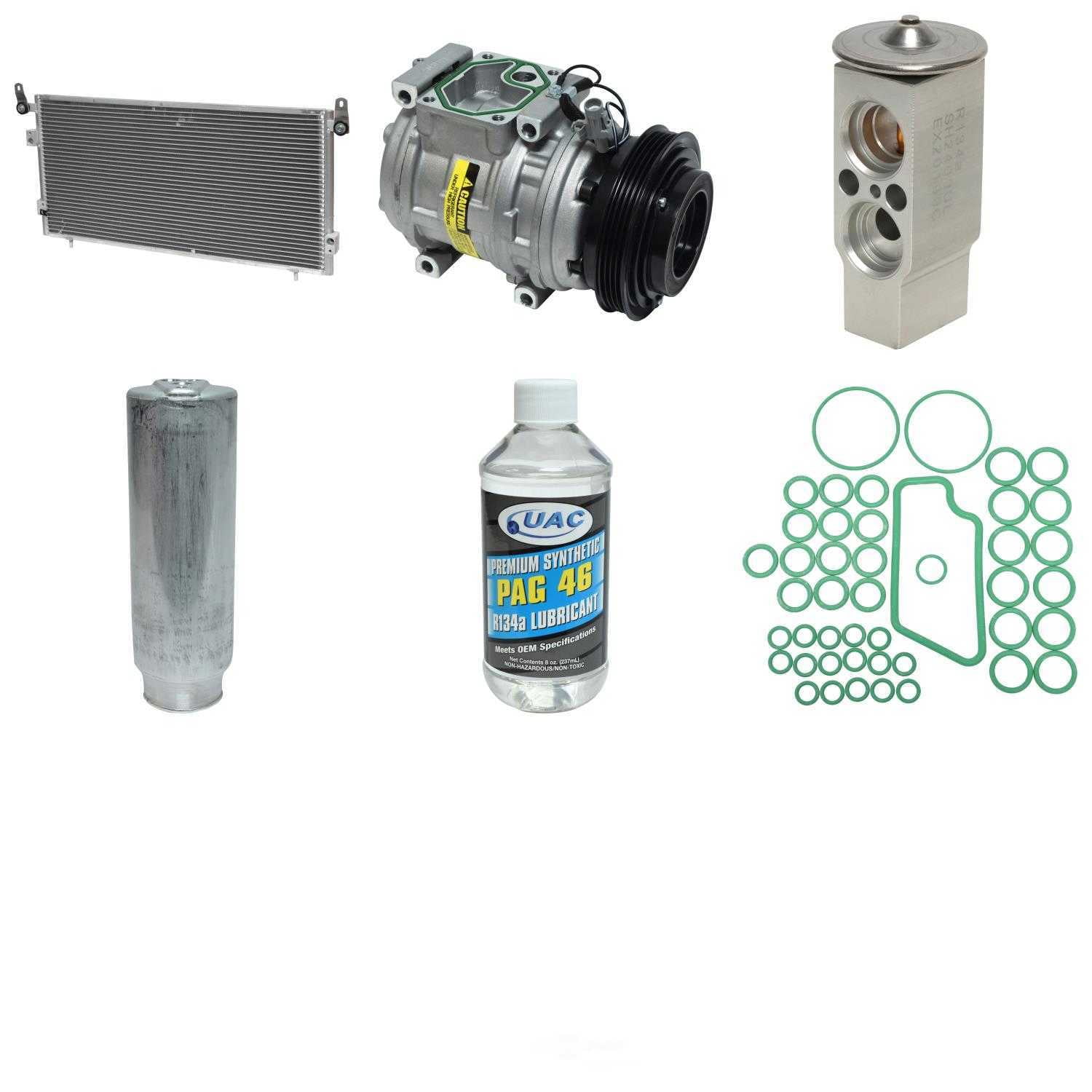 A/C Compressor and Component Kit -- Compressor-Condenser Replacement Kit Fits select: 2001-2002 TOYOTA TUNDRA ACCESS CAB SR5, 2000 TOYOTA TUNDRA