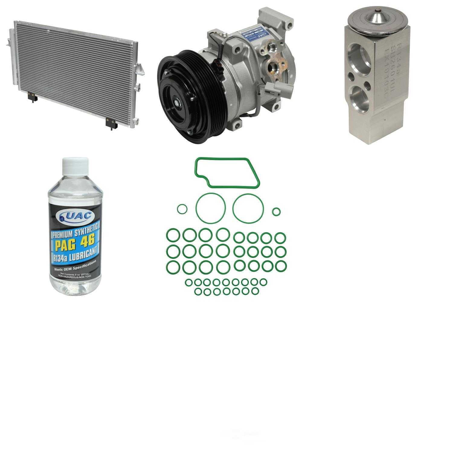 A/C Compressor and Component Kit -- Compressor-Condenser Replacement Kit Fits select: 2001-2005 TOYOTA RAV4