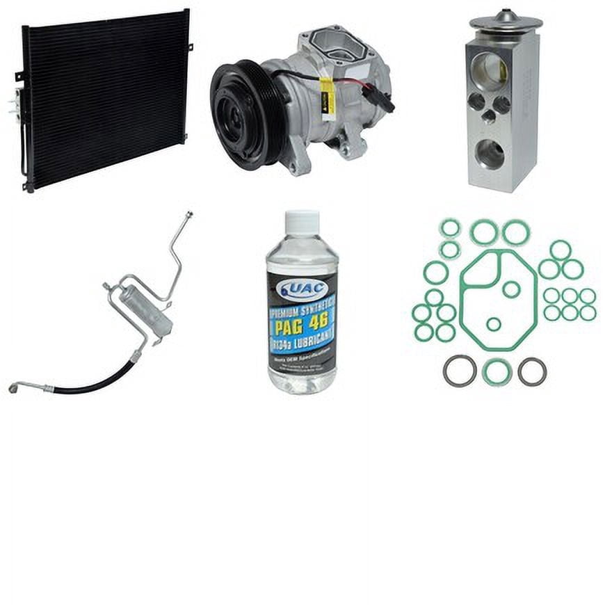 A/C Compressor and Component Kit -- Compressor-Condenser Replacement Kit Fits select: 2002-2003 JEEP GRAND CHEROKEE LAREDO
