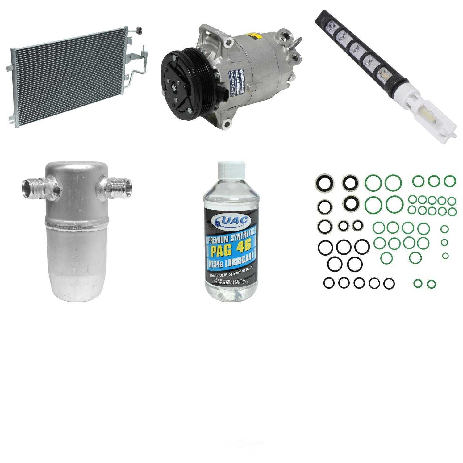 A/C Compressor and Component Kit -- Compressor-Condenser Replacement Kit Fits select: 2002-2005 PONTIAC SUNFIRE