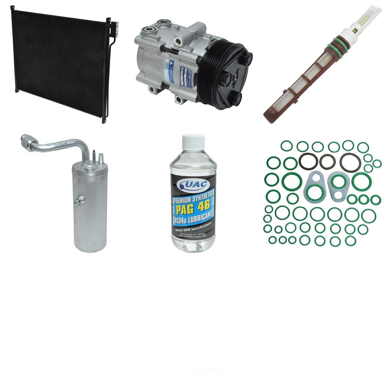 A/C Compressor and Component Kit -- Compressor-Condenser Replacement Kit Fits select: 2003-2005 FORD F250, 2003-2005 FORD F350