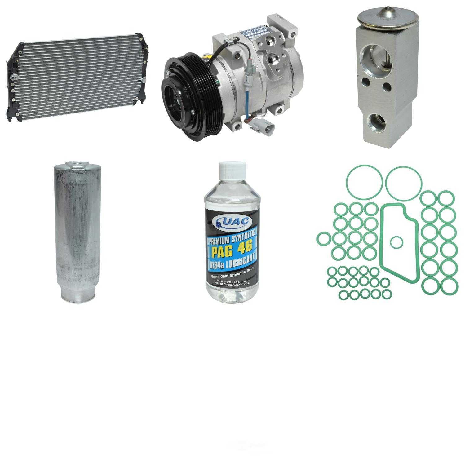 A/C Compressor and Component Kit -- Compressor-Condenser Replacement Kit Fits select: 2003 TOYOTA CAMRY SOLARA SE