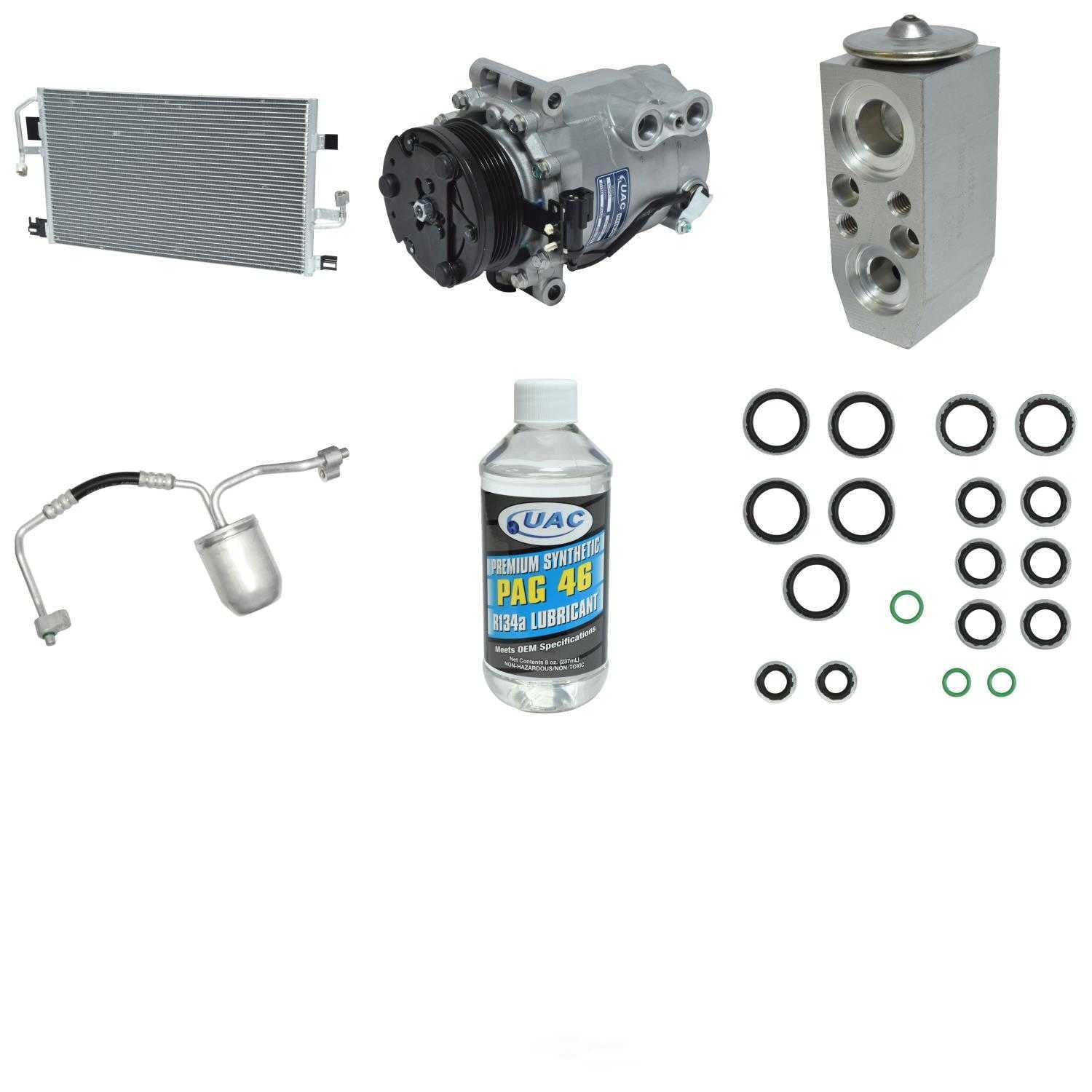 A/C Compressor and Component Kit -- Compressor-Condenser Replacement Kit Fits select: 2004-2005 SATURN VUE
