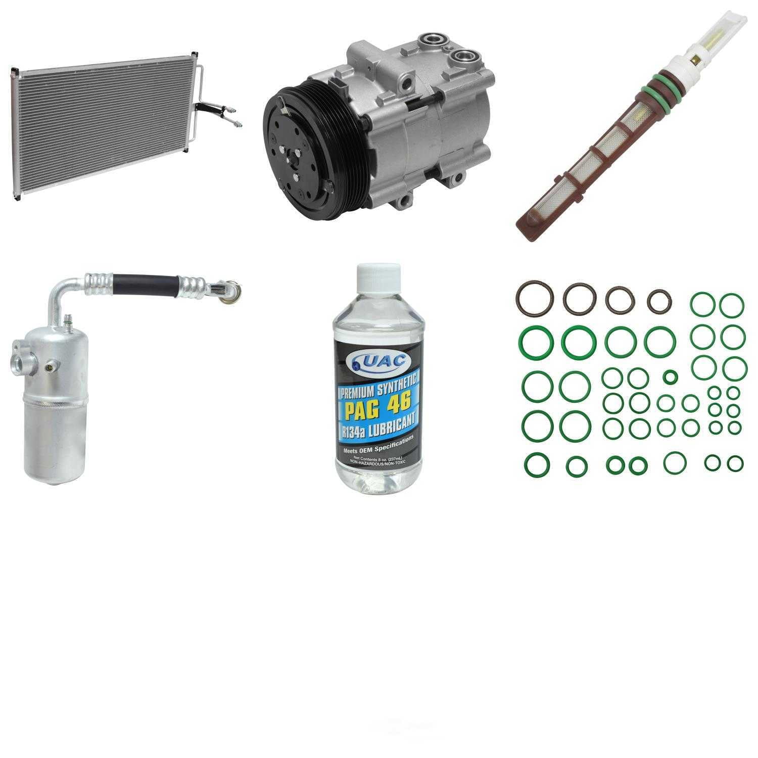 A/C Compressor and Component Kit -- Compressor-Condenser Replacement Kit Fits select: 2004 FORD F150