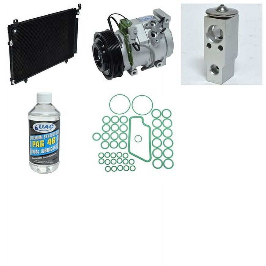 A/C Compressor and Component Kit -- Compressor-Condenser Replacement Kit Fits select: 2005-2006 TOYOTA HIGHLANDER LIMITED, 2004 TOYOTA HIGHLANDER