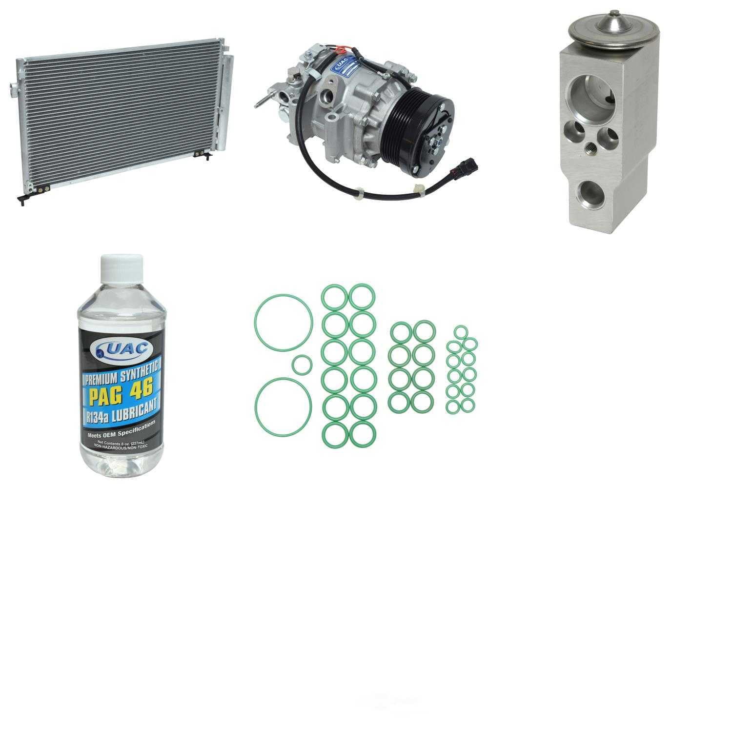 A/C Compressor and Component Kit -- Compressor-Condenser Replacement Kit Fits select: 2006-2007 HONDA CIVIC LX