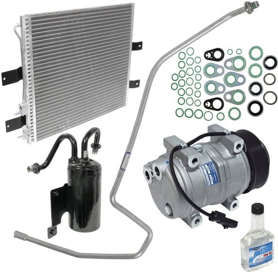 A/C Compressor and Component Kit -- Compressor-Condenser Replacement Kit Fits select: 2006 DODGE RAM 3500, 2006 DODGE RAM 2500
