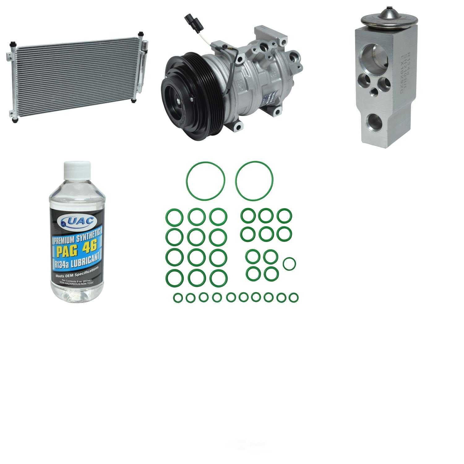 A/C Compressor and Component Kit -- Compressor-Condenser Replacement Kit Fits select: 2008-2012 HONDA ACCORD EXL, 2010-2011 HONDA ACCORD CROSSTOUR