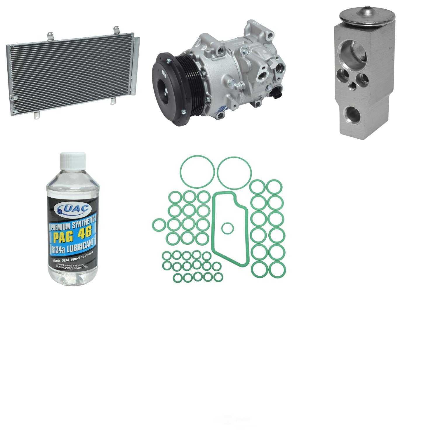 A/C Compressor and Component Kit -- Compressor-Condenser Replacement Kit Fits select: 2009-2011 TOYOTA VENZA, 2012-2013 TOYOTA VENZA LE/XLE/LIMITED