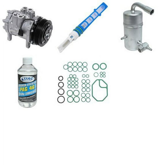 A/C Compressor and Component Kit -- Compressor Replacement Kit Fits select: 1987-1988 FORD CROWN VICTORIA, 1986-1988 LINCOLN TOWN CAR