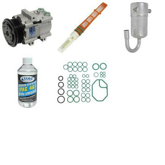A/C Compressor and Component Kit -- Compressor Replacement Kit Fits select: 1993 FORD CROWN VICTORIA, 1993 LINCOLN TOWN CAR