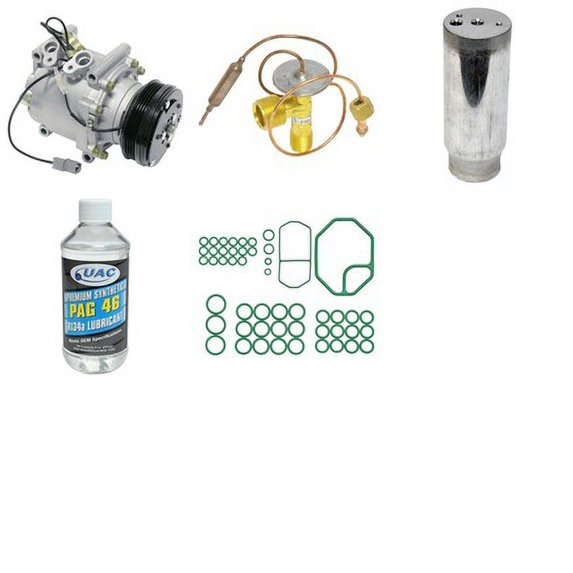 A/C Compressor and Component Kit -- Compressor Replacement Kit Fits select: 1994-1995 HONDA CIVIC EX, 1997 HONDA CIVIC DEL SOL SI