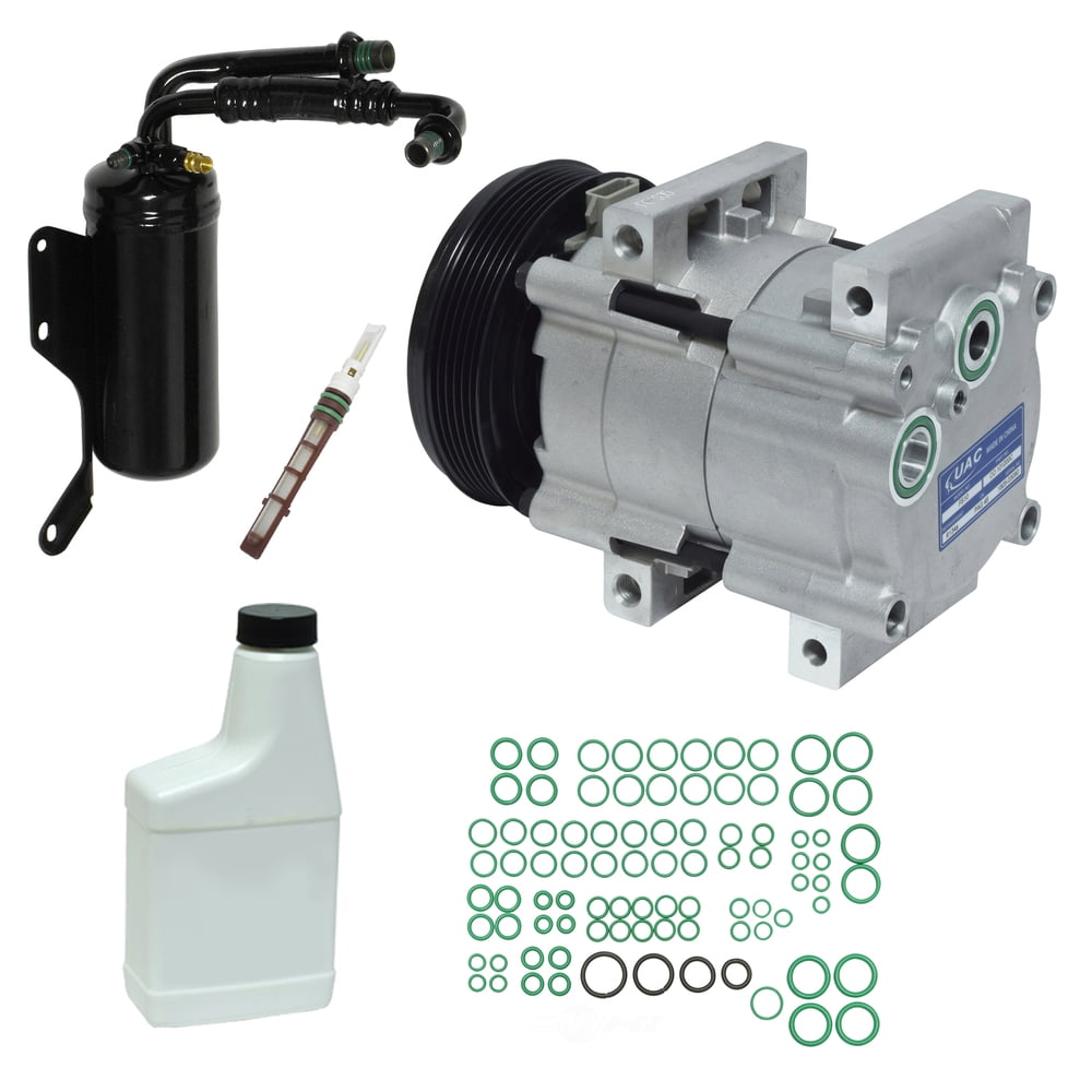 A/C Compressor and Component Kit -- Compressor Replacement Kit Fits select: 1994-1996 FORD ECONOLINE