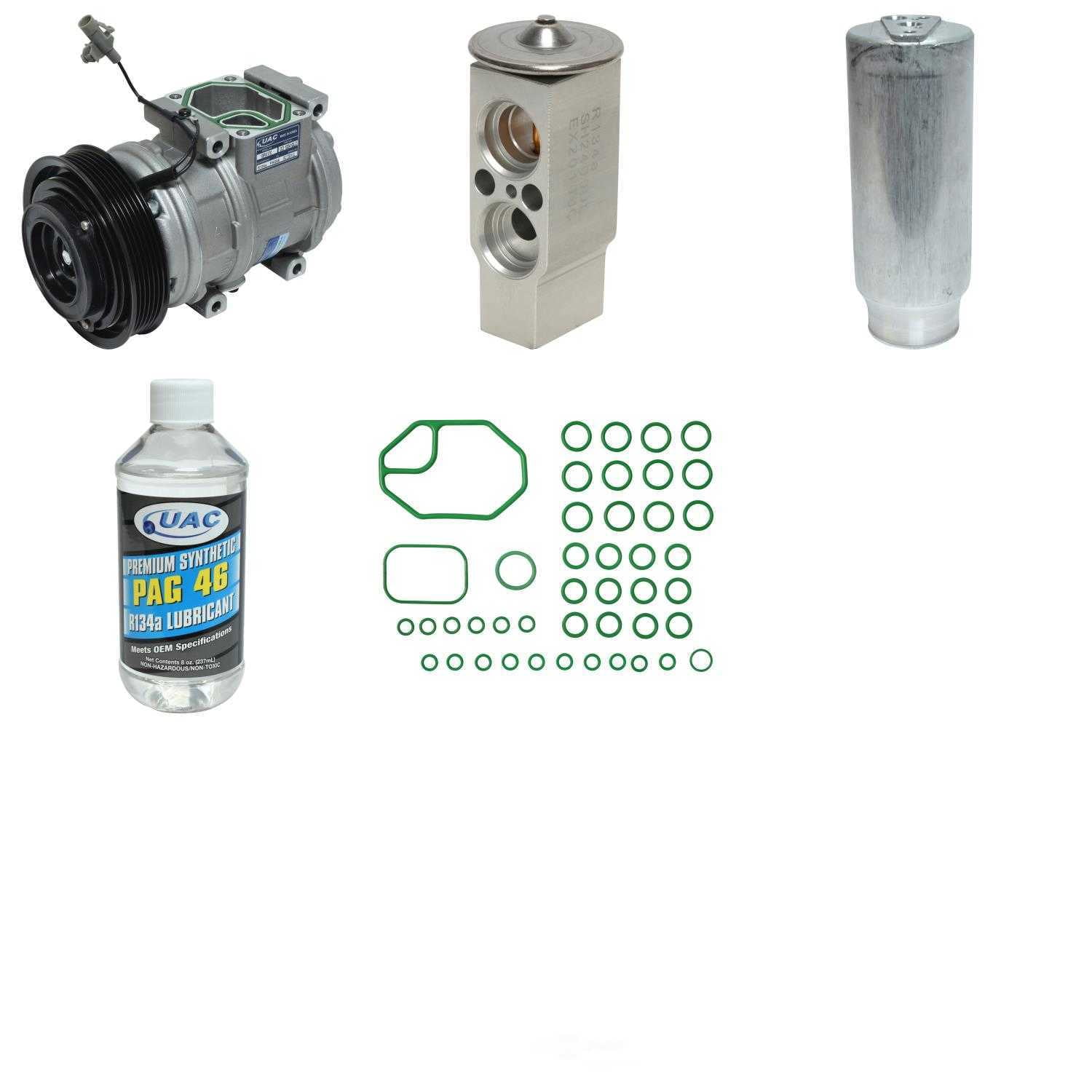 A/C Compressor and Component Kit -- Compressor Replacement Kit Fits select: 1994-1996 LEXUS ES