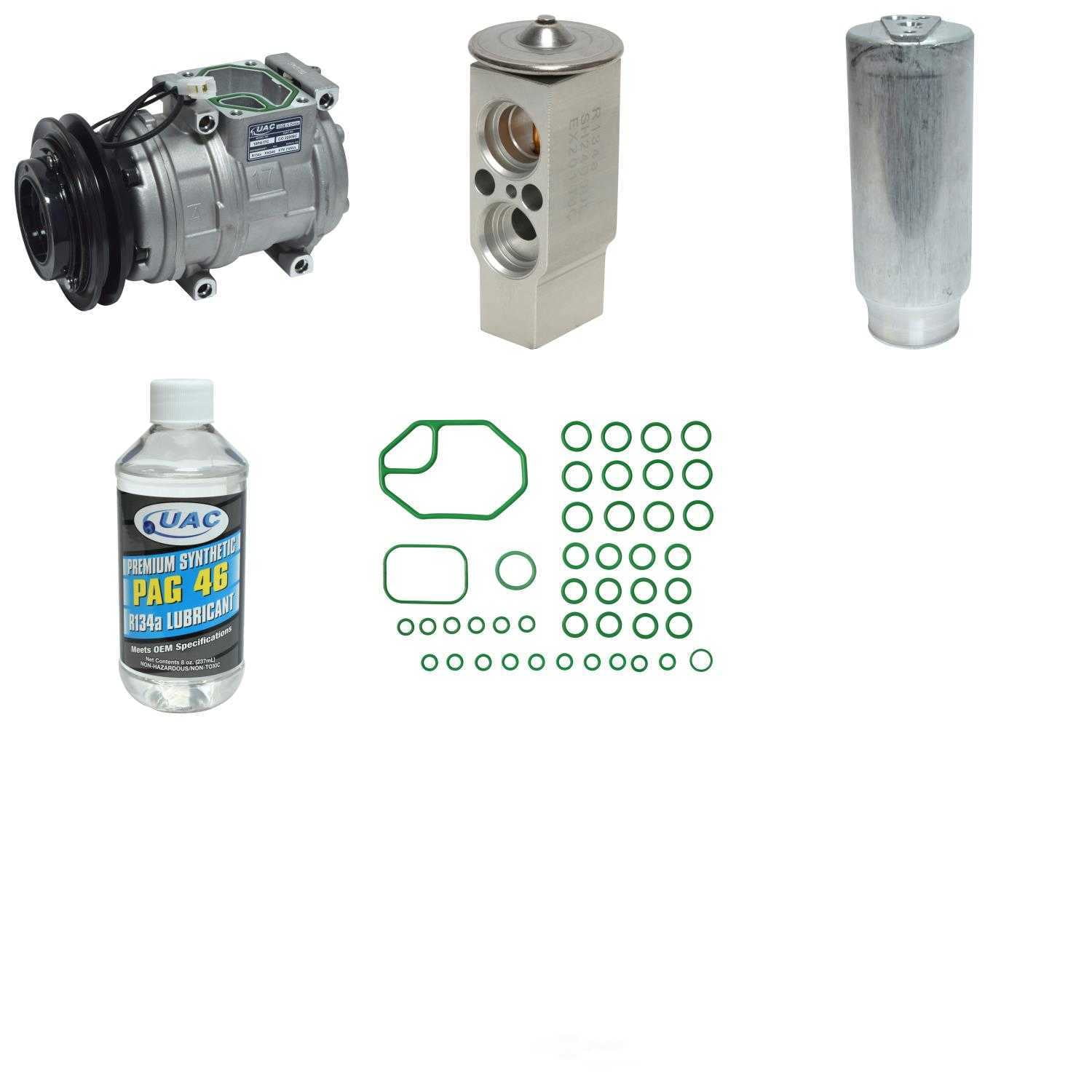 A/C Compressor and Component Kit -- Compressor Replacement Kit Fits select: 1994-1997 TOYOTA LAND CRUISER, 1996-1997 LEXUS LX