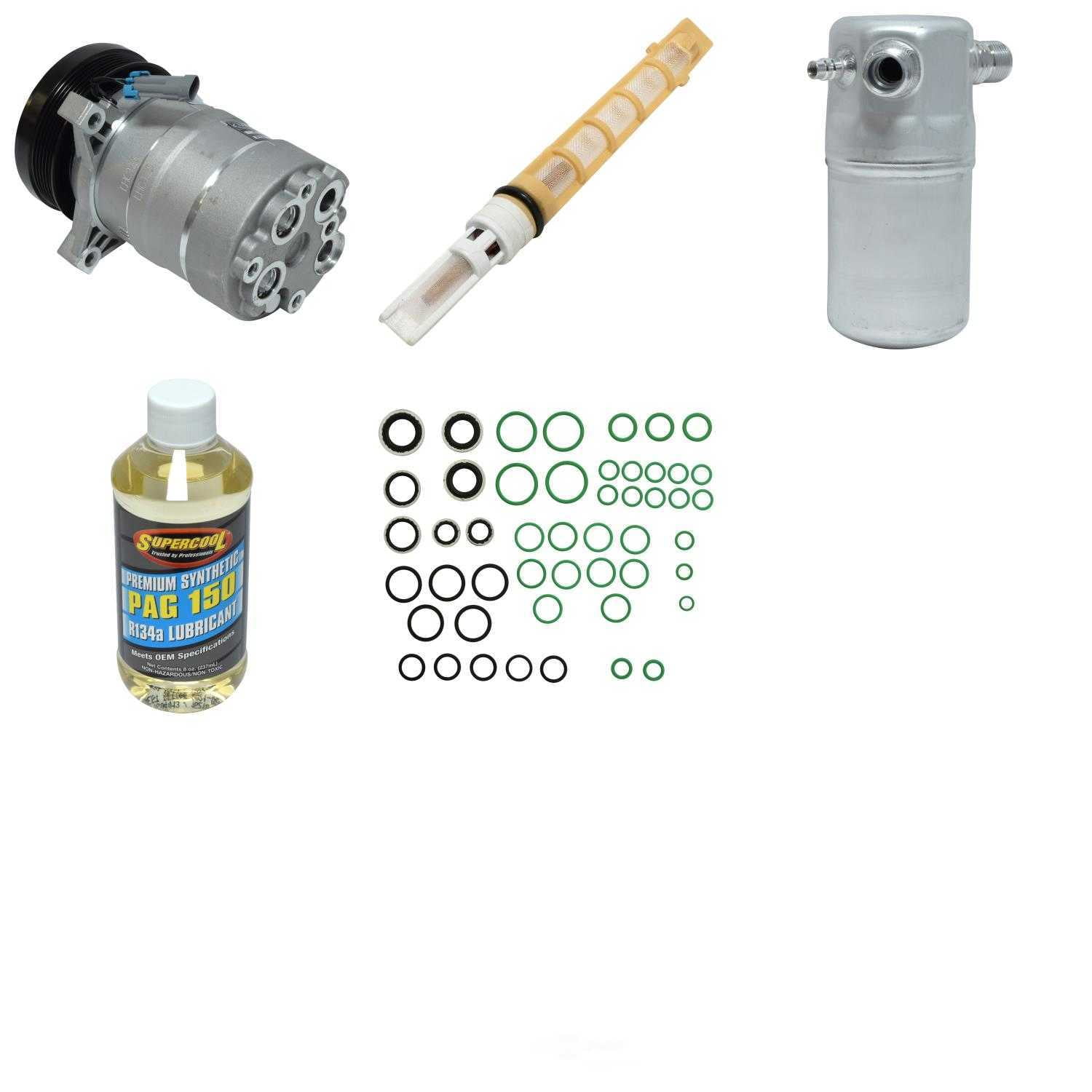 A/C Compressor and Component Kit -- Compressor Replacement Kit Fits select: 1994 CADILLAC DEVILLE