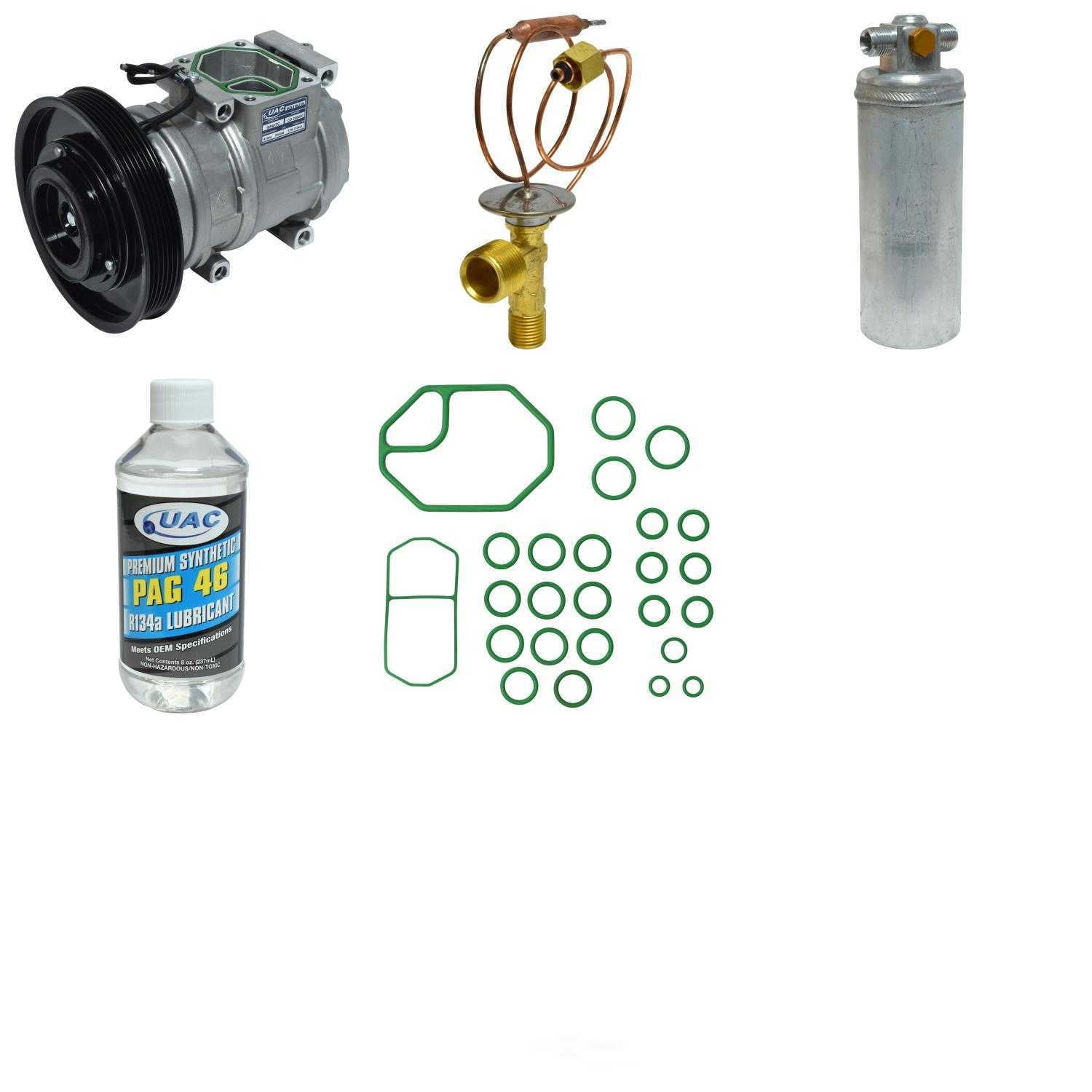 A/C Compressor and Component Kit -- Compressor Replacement Kit Fits select: 1994 HONDA ACCORD, 1996 HONDA ACCORD LX/EX