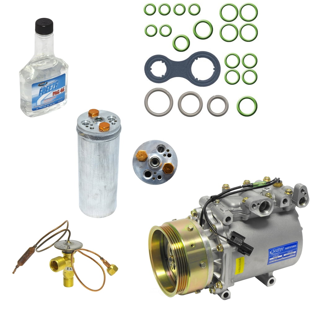 A/C Compressor and Component Kit -- Compressor Replacement Kit Fits select: 1995-1997 EAGLE TALON TSI, 1996-1997 CHRYSLER SEBRING LXI