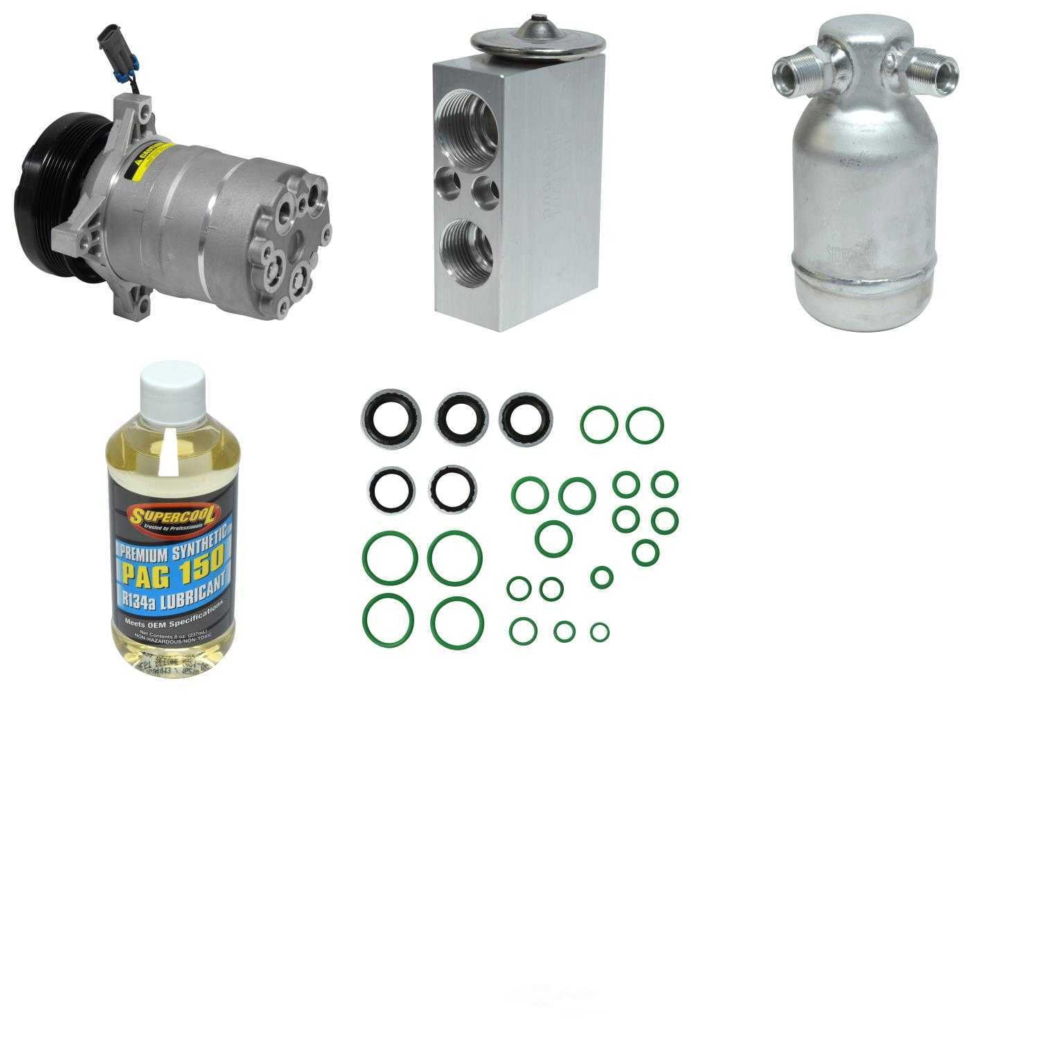 A/C Compressor and Component Kit -- Compressor Replacement Kit Fits select: 1995 CHEVROLET CAMARO Z28, 1995 PONTIAC FIREBIRD FORMULA/TRANS AM