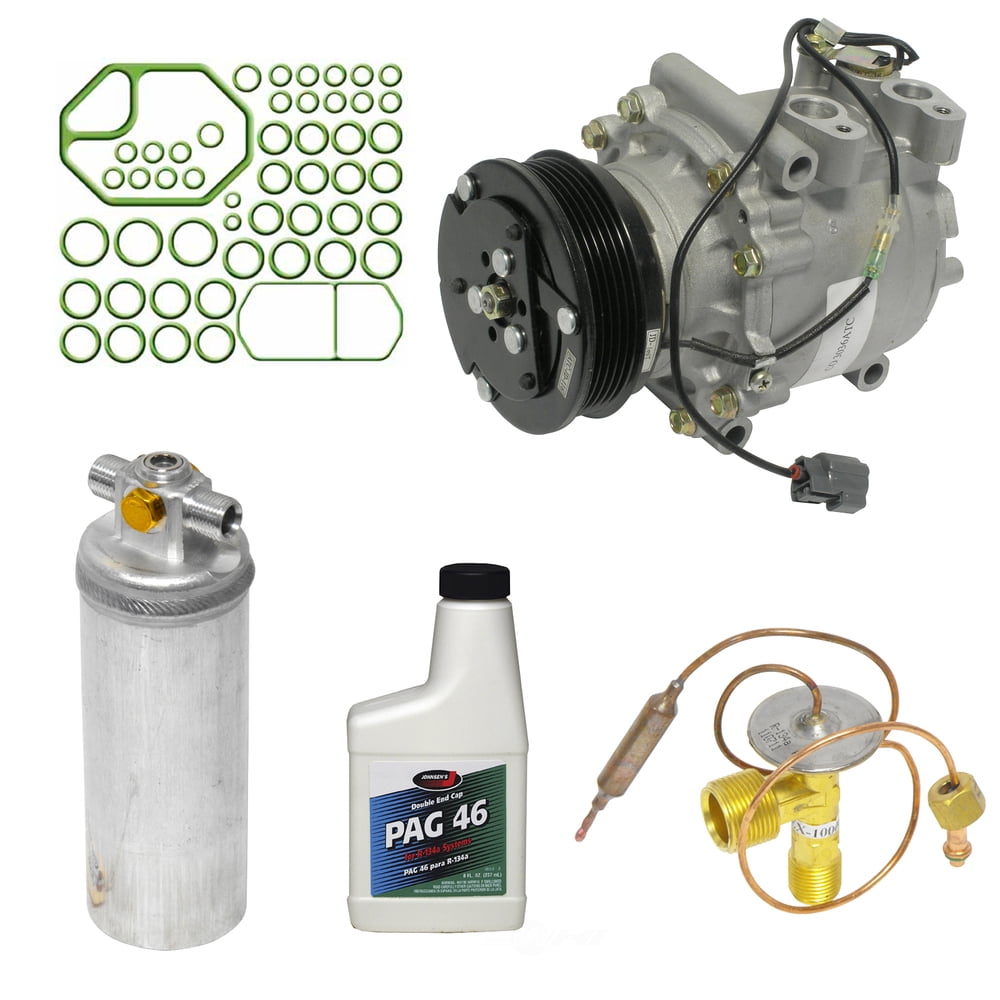 A/C Compressor and Component Kit -- Compressor Replacement Kit Fits select: 1995 HONDA ACCORD EX-R, 1996 HONDA ACCORD LX/EX