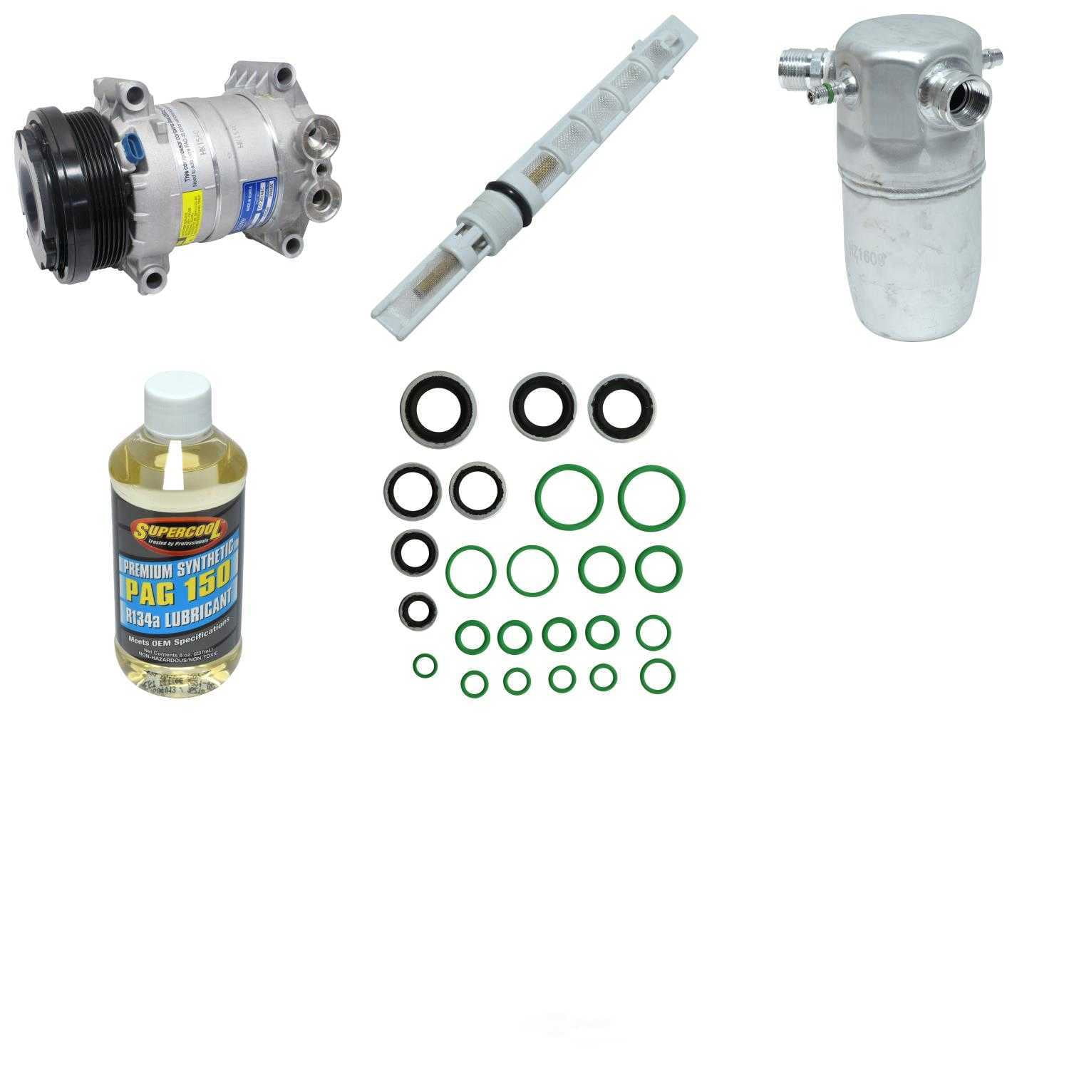A/C Compressor and Component Kit -- Compressor Replacement Kit Fits select: 1996-2001 CHEVROLET ASTRO, 1996-2001 GMC SAFARI