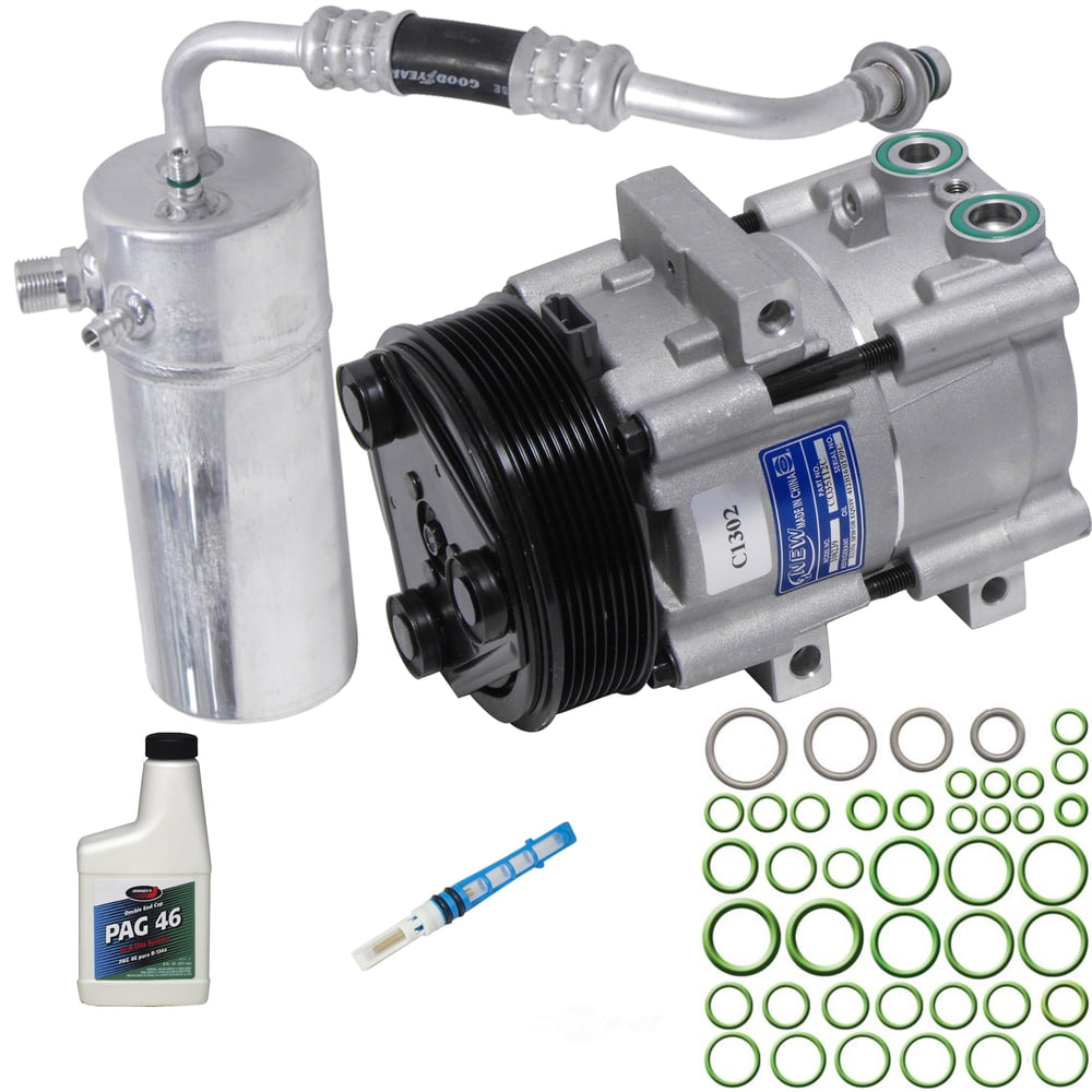 A/C Compressor and Component Kit -- Compressor Replacement Kit Fits select: 1997-1998 FORD F150, 1997 FORD F250
